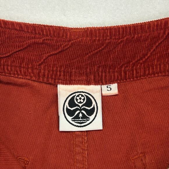 HIC Hawaiian Island Creations Vtg Corduroy Shorts Size 26" Stripe 90s Cotton HTF - Picture 3 of 16